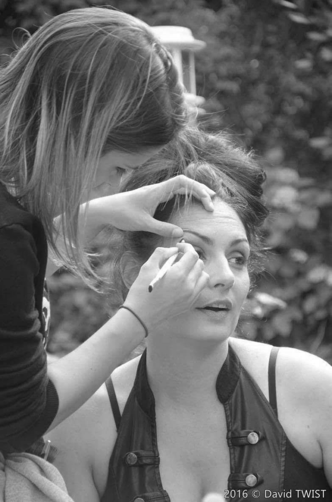 justine-fiorito-maquilleuse-movie-set-court-metrage Maquillage effets spéciaux par Justine Fiorito pour tournage de court métrage Nympho cinéma