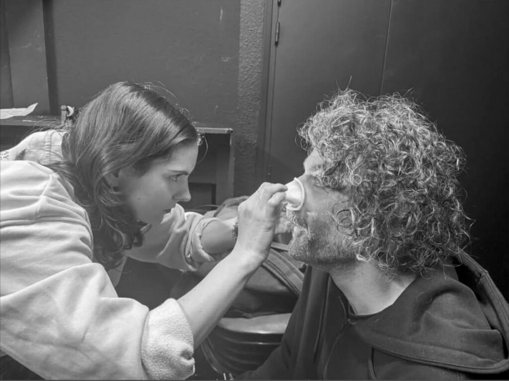 justine-fiorito-maquilleuse-theatre-scene Maquillage professionnel par Justine Fiorito sur la pièce de théâtre Cyrano