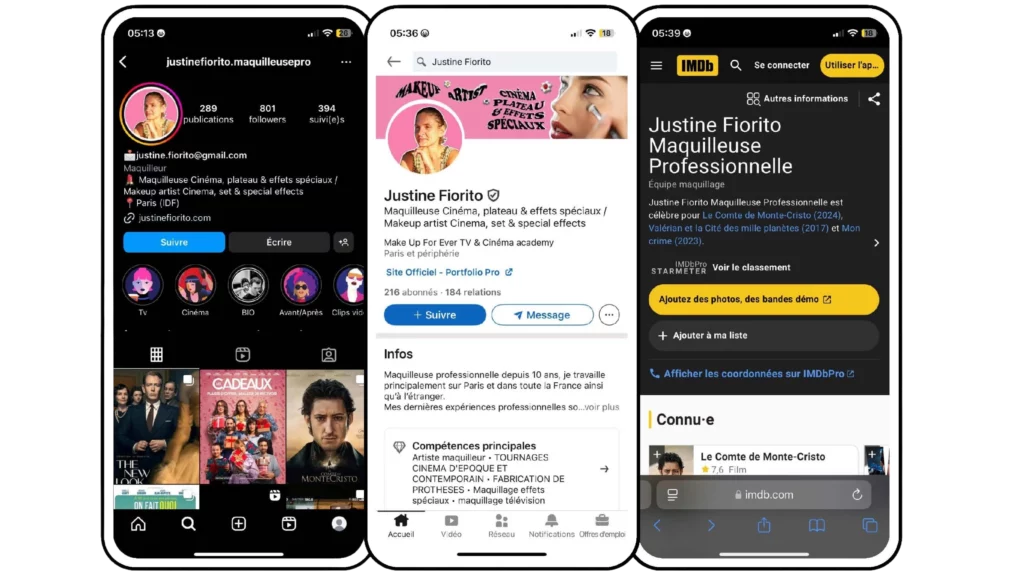maquilleuse-justine-fiorito-Cinéma-plateau-effets-spéciaux-réseaux-sociaux