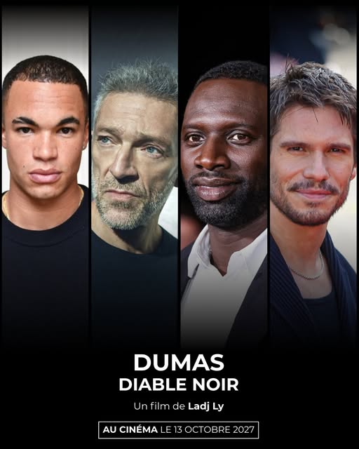 Dumas: Diable Noir – Film Makeup Artist Official poster for the film Dumas: Diable Noir featuring makeup work by film makeup artist Justine Fiorito.